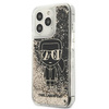 Karl Lagerfeld KLHCP13XLGGKBK iPhone 13 Pro Max 6,7" czarny/black hardcase Liquid Glitter Gatsby