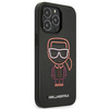 Original Case IPHONE 13 PRO MAX Karl Lagerfeld Hardcase Karl Ikonik Outline (KLHCP13XTUOK) multicolored