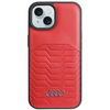 Audi Synthetic Leather MagSafe iPhone 15 Plus / 14 Plus 6.7" czerwony/red hardcase AU-TPUPCMIP15M-GT/D3-RD