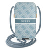 Guess Torebka GUPHL4GDBL 6,7" niebieski/blue hardcase 4G Stripe