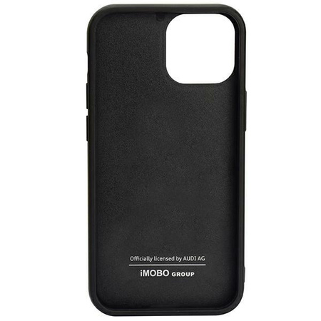 Audi Carbon Fiber Stripe iPhone 11 / Xr 6,1&quot; schwarz/schwarzes Hardcase AUS-TPUPCIP11-R8/D1-BK