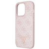 Original Case APPLE IPHONE 15 PRO Guess Hardcase Crossbody 4G Metal Logo (GUHCP15LP4TDSCPP) pink