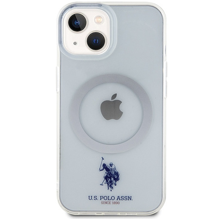 Etui U.S. Polo Assn. MagSafe Collection do iPhone 15 - przerozczyste