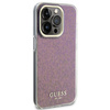 Etui Guess IML Faceted Mirror Disco Iridescent do iPhone 15 Pro - różowe