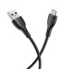 Borofone Kabel BX51 Triumph - USB na Micro USB - 2,4A 1 metr czarny