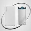 Wozinsky Powerbank 10000mAh 2 x USB weiß (WPBWE1)