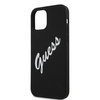 Guess GUHCP12LLSVSBW iPhone 12 Pro Max 6,7" czarno biały/black white hardcase Silicone Vintage