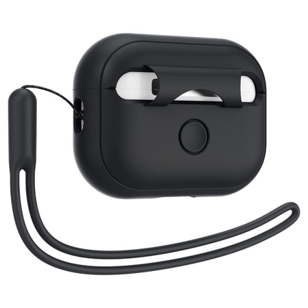 Spigen SILIKON FIT GURT Apple AIRPODS PRO 1/2 SCHWARZ