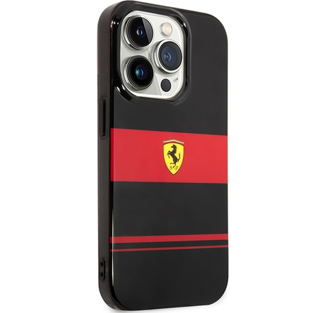 Ferrari FEHMP14XUCOK iPhone 14 Pro Max 6,7&quot; schwarz/schwarzes Hardcase IMD Combi Magsafe