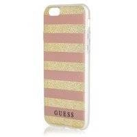 Etui Guess GUHCP6STGPI iPhone 6/6S pink hardcase Ethnic Chic Stripes 3D