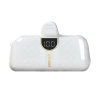 Dudao K20SL mini power bank in the shape of a Lightning bag 5000mAh - white