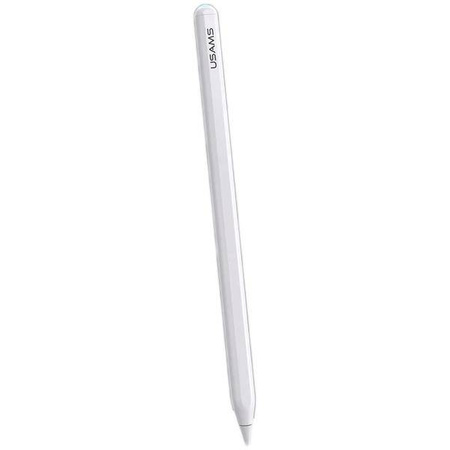 USAMS Rysik magnetyczny Active Touch Sensitive Pen rysik biały/white ZB254DRB01 (US-ZB254)