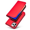 Magnet Card Case etui do iPhone 12 pokrowiec portfel na karty kartę podstawka czerwony