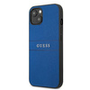 Guess GUHCP13SPSASBBL iPhone 13 mini 5,4" niebieski/blue Saffiano Strap