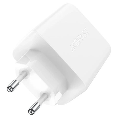 Acefast Schnellladegerät GaN (2x USB-C / USB-A) PPS / PD / QC4+ 65W weiß (A41)