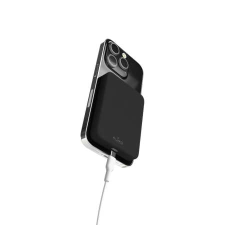 Puro Mini Power Mag 4200mAh Power Bank with MagSafe USB-C - Black