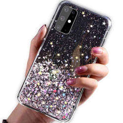 Case IPHONE 13 PRO Sequins Glue Glitter Case black