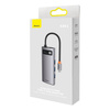 Baseus Metal Gleam Series stacja dokująca HUB 6 w 1 USB Typ C - 1 x HDMI / 3 x USB 3.2 Gen. 1 / 1 x Power Delivery / 1 x VGA szary (WKWG030013)