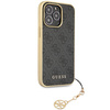 Guess GUHCP14LGF4GGR iPhone 14 Pro 6,1&quot; grau/graues Hardcase 4G Charms Collection