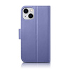 iCarer Wallet Case 2in1 iPhone 14 Flip Leather Cover Anti-RFID Light Violet (WMI14220725-LP)