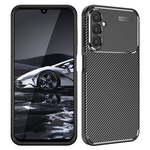 Etui SAMSUNG GALAXY A15 4G / 5G Pancerne Shockproof Nexeri Carbon Fiber czarne