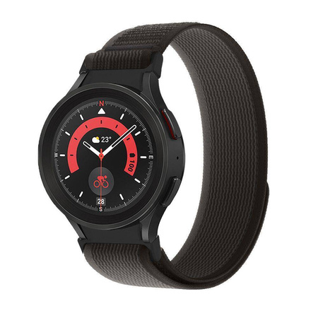 Armband für GALAXY WATCH 4 / 5 / 5 PRO / 6 Tech-Protect Nylon orange - schwarz