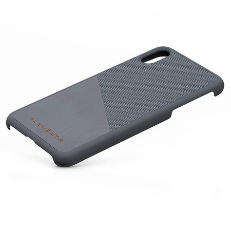 Nordic Elements Original Hel - Drewniane etui iPhone Xs Max (Mid Grey)