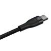 2in1 USB cable Baseus Flash Series USB-C do USB-C 100W, 1.5m (black