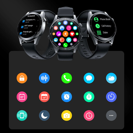 Joyroom FC2 Classic Series Call Answering Smartwatch IP68 Black (JR-FC2)