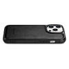 iCarer Leather Oil Wax case for iPhone 14 Pro Max leather case black (WMI14220720-BK)