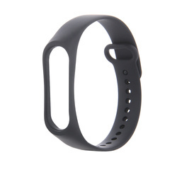 Pasek silikonowy do Xiaomi Mi Band 5 / 6 czarny