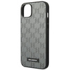 Original Case IPHONE 14 Karl Lagerfeld Hardcase Saffiano Mono Metal Logo (KLHCP14SSAKLHPG) gray