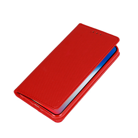 Kabura Smart Book MAGNET do SAMSUNG GALAXY S23 FE CZERWONA