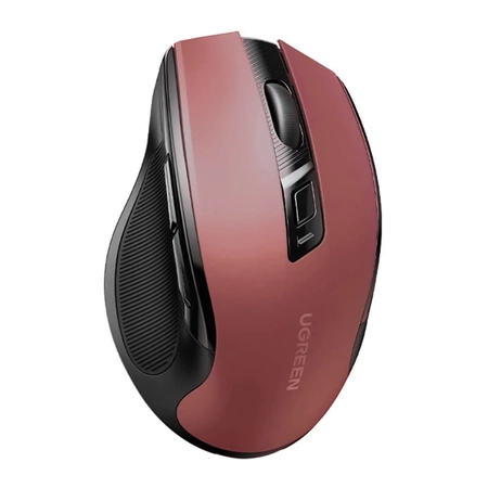 Ugreen MU006 optical wireless USB mouse 2.4GHz 4000 DPI - red