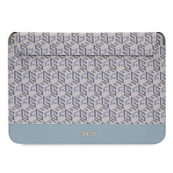 Original Handyhülle LAPTOP 14" Guess Sleeve GCube Stripes (GUCS14HGCFSEB) blau