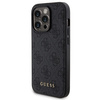 Zestaw Guess GUBPM5P14L4GEMGK iPhone 14 Pro 6.1" hardcase + Powerbank 5000mAh MagSafe czarny/black 4G Metal Logo