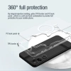 Nillkin Nature Pro armored case with a magnetic ring for Samsung Galaxy S24+ - white