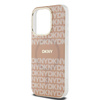 DKNY DKHMP14XHRHSEP iPhone 14 Pro Max 6.7" różowy/pink hardcase IML Mono & Stripe MagSafe