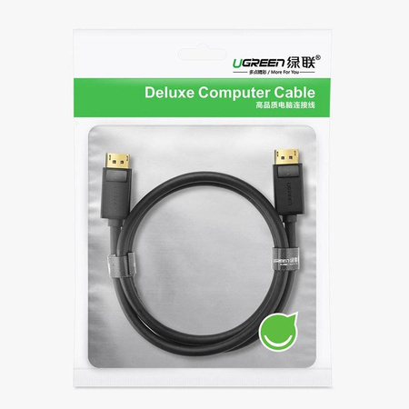 Ugreen kabel przewód DisplayPort 1.2 4K 3 m czarny (DP102 10212)