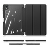 Dux Ducis Toby Armored Flip Smart Case for Oppo Pad with Stylus Holder Black