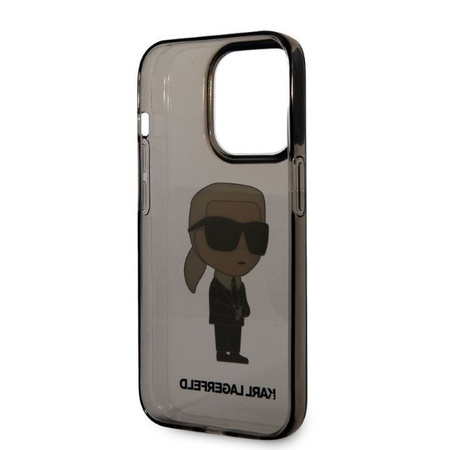 Karl Lagerfeld IML NFT Ikonik - Etui iPhone 14 Pro Max (czarny)