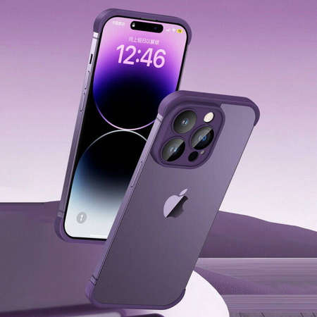 Case IPHONE 11 Edge and Lens Protector purple