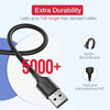 Kabel USB do Micro USB UGREEN QC 3.0 2.4A 1m (biały)