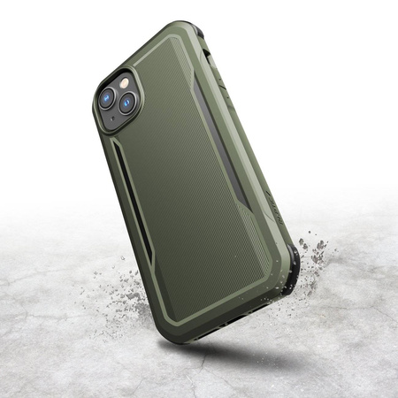 Raptic X-Doria Fort Case iPhone 14 with MagSafe armored cover green