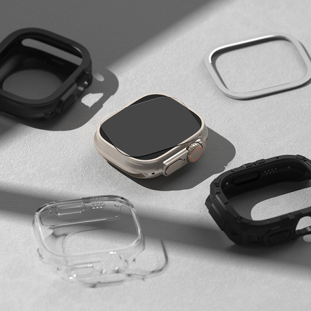 Szkło Hartowane APPLE WATCH ULTRA 49MM Ringke ID FC Glass 4-pack