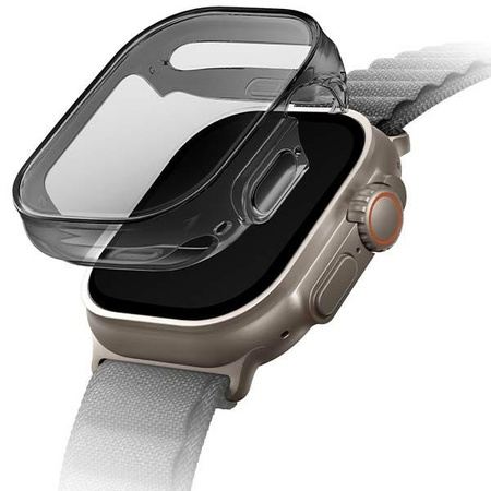 Uniq Garde Apple Watch Ultra 49 mm Gehäuse. grau/rauchgrau