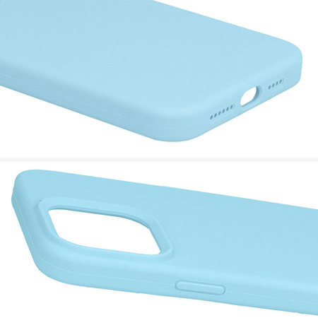 Silicone Lite Case do Xiaomi Redmi Note 12 Pro Plus jasnoniebieski