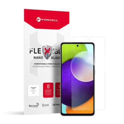 Forcell Flexible Nano Glass - szkło hybrydowe do Samsung Galaxy A52/52s 5G