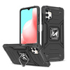 Wozinsky Ring Armor Tough Hybrid Case Cover + Magnethalterung für Samsung Galaxy A13 5G schwarz