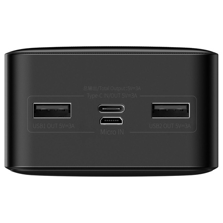 Powerbank Baseus Bipow 30000mAh,15W (black)